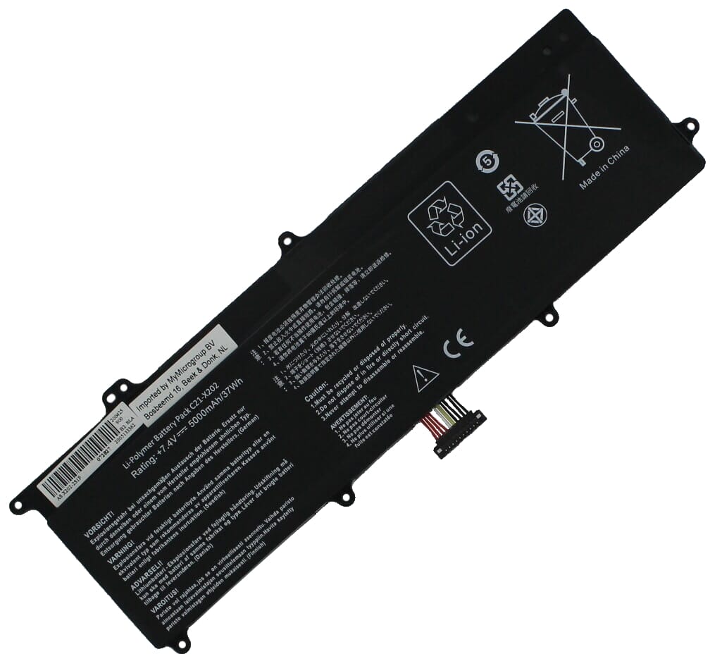 Batterie d'ordinateur portable de remplacement 4500mAh
