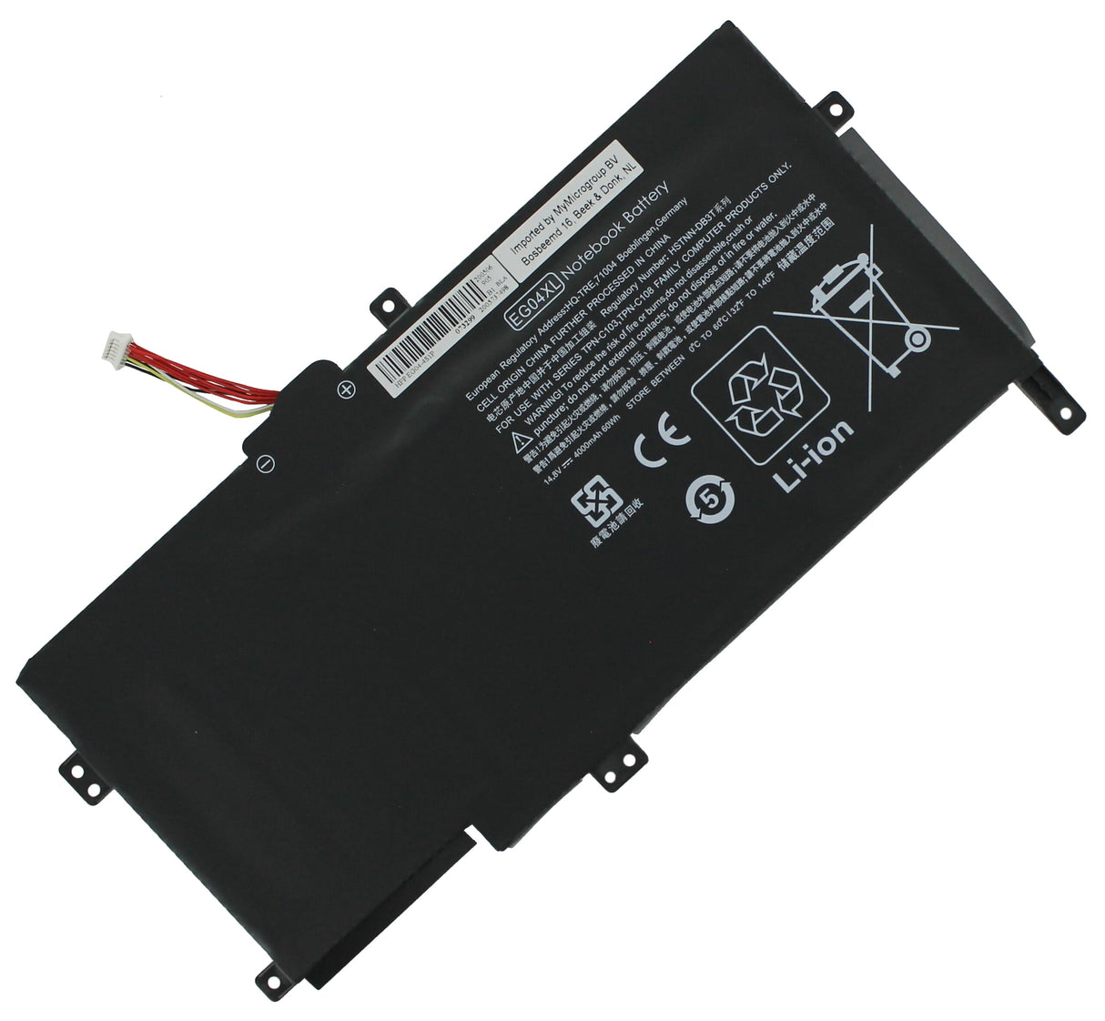 Blu-Basic laptop battery 2800mAh