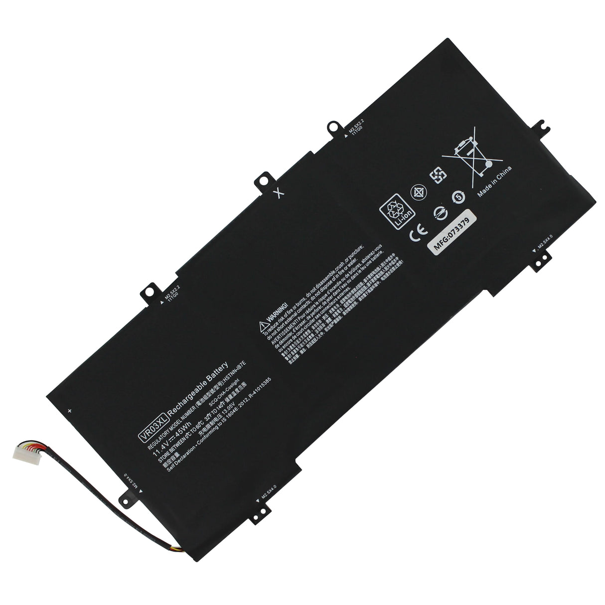 Batterie d'ordinateur portable de remplacement 3950mAh