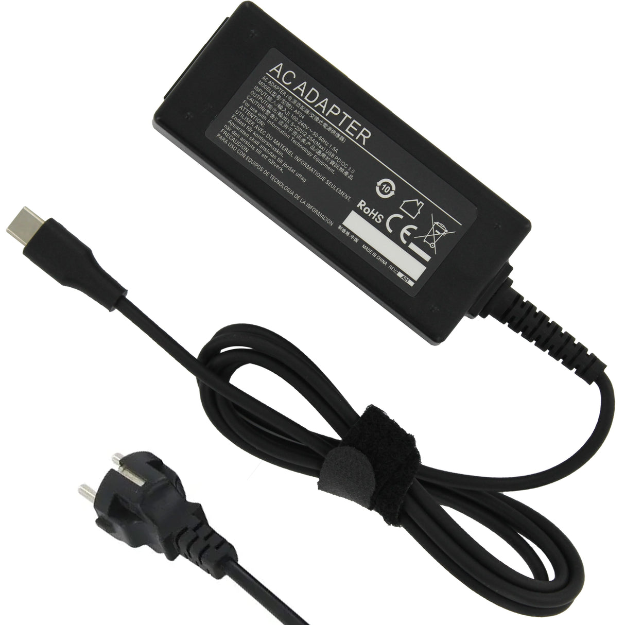 Náhradní notebook USB-C AD ADAPTTER 45W BLACK