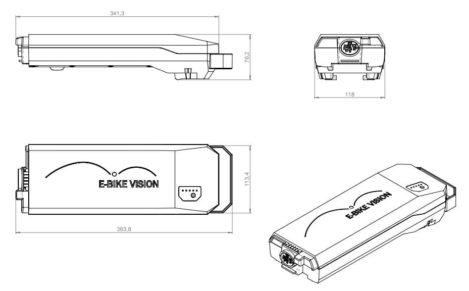 E-Vëlo Vision Borsch Powerpack Lite 360 ​​Whepage