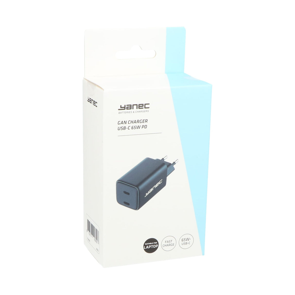Acte yanec compe gan chargeur USB-C 65W