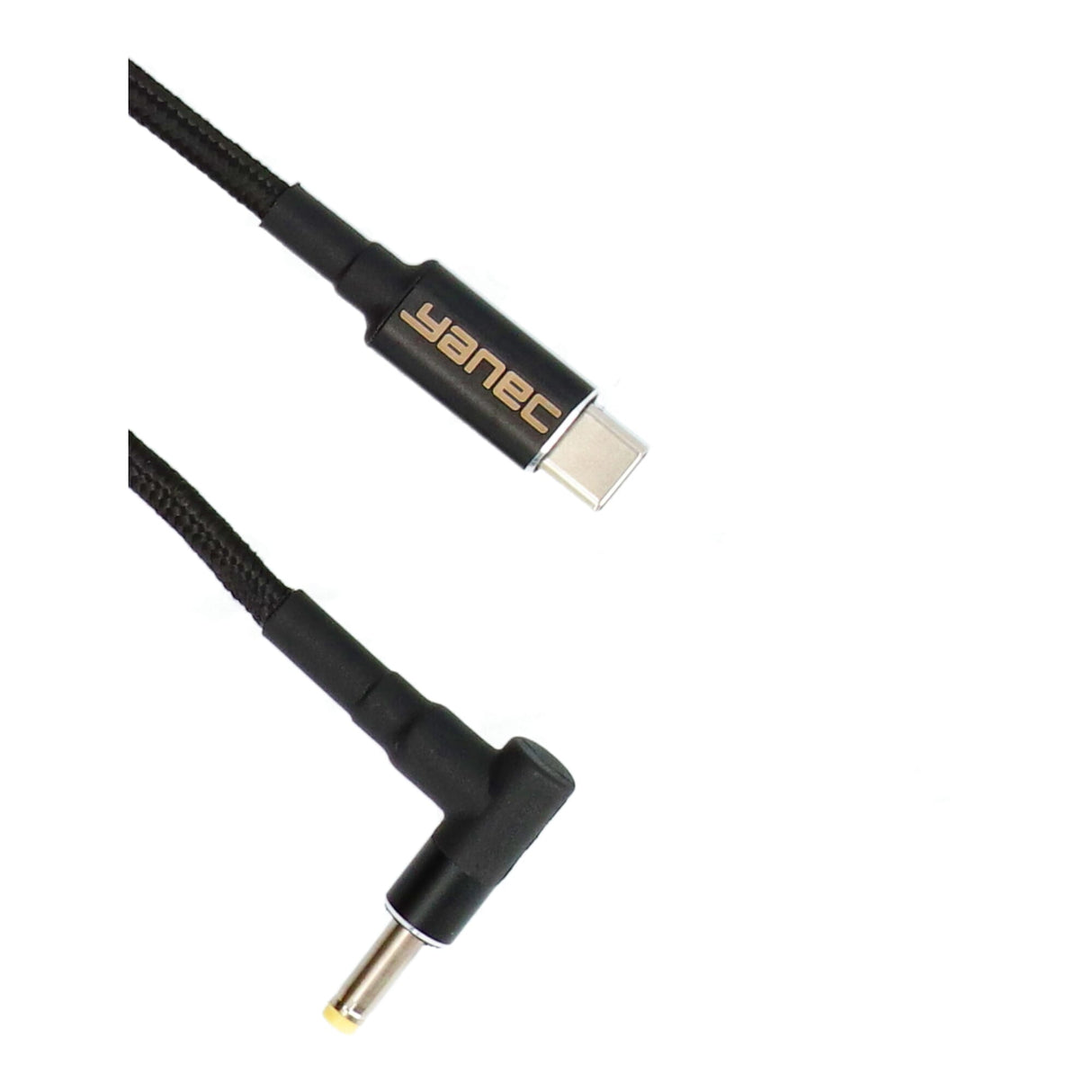 Yanec USB-C à 4,0 x 1,7 mm Câble de charge 1,8 m