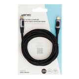 YANEC USB-C à USB-C Charge et câble de données Nylon 2M (100W)