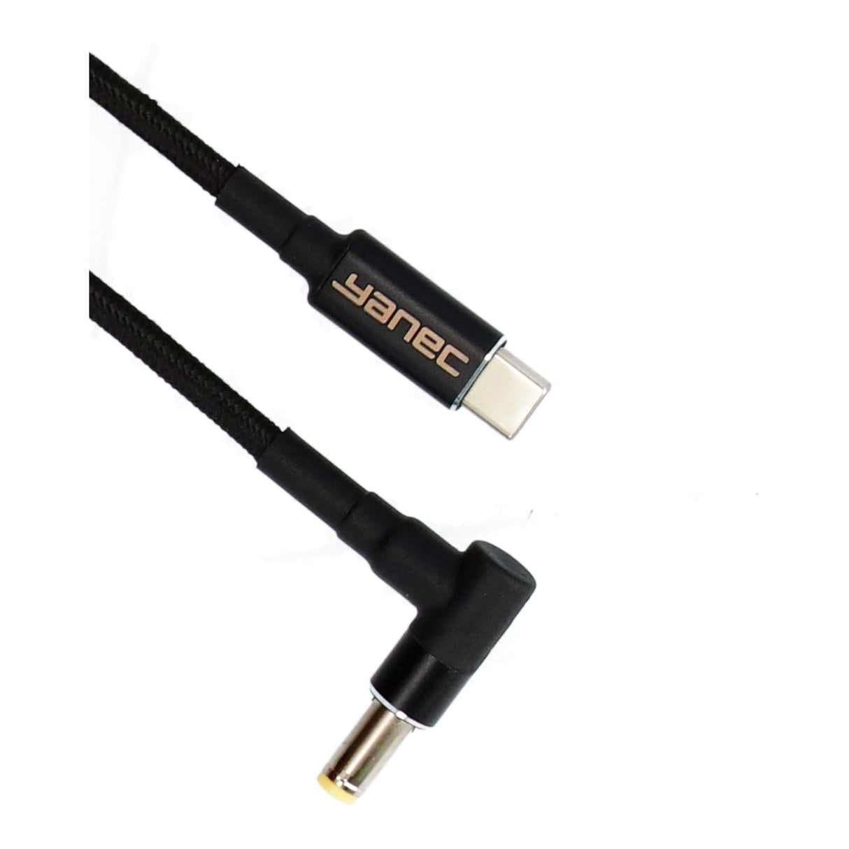 YANEC USB-C à 5,5 x 1,7 mm Câble de charge 1,8 m