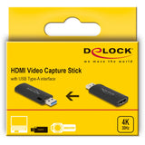 DELOCK HDMI Video Capture Stick USB-A