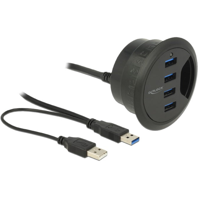 Dellock In-Desk Hub 4 Port USB 3.0