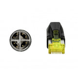 Síťový kabel Delock M12 8 PIN X-Coded> RJ45 HIROSE Plug