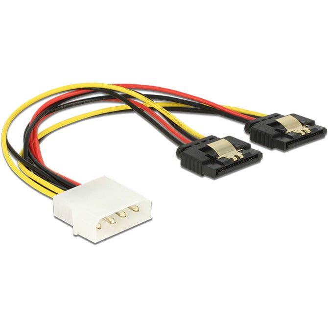 Delock Molex de 4 pines Macho> 2 x SATA 15 pines