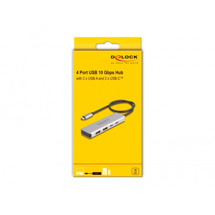 Hub Delock USB 10 Gbps USB-C
