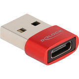 Delock USB 2.0 Adapter USB-en hane> USB-C Kvinna