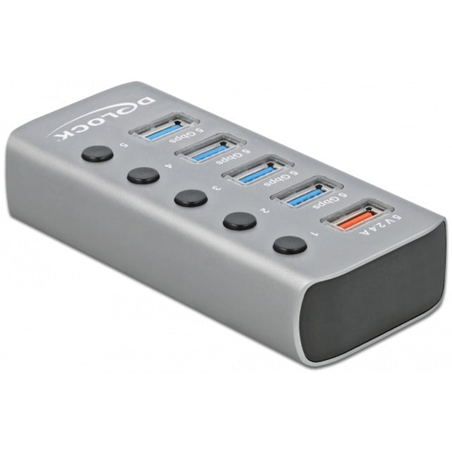 Delock USB 3.2 Gen 1 Hub mit 4 Toren