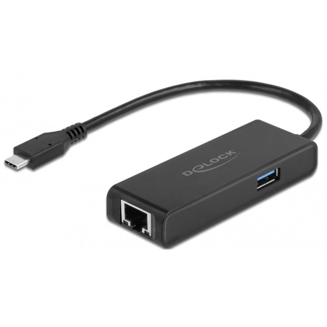 Adaptador USB-C deLock a 2.5 Gigabit Lan con USB-A Femal