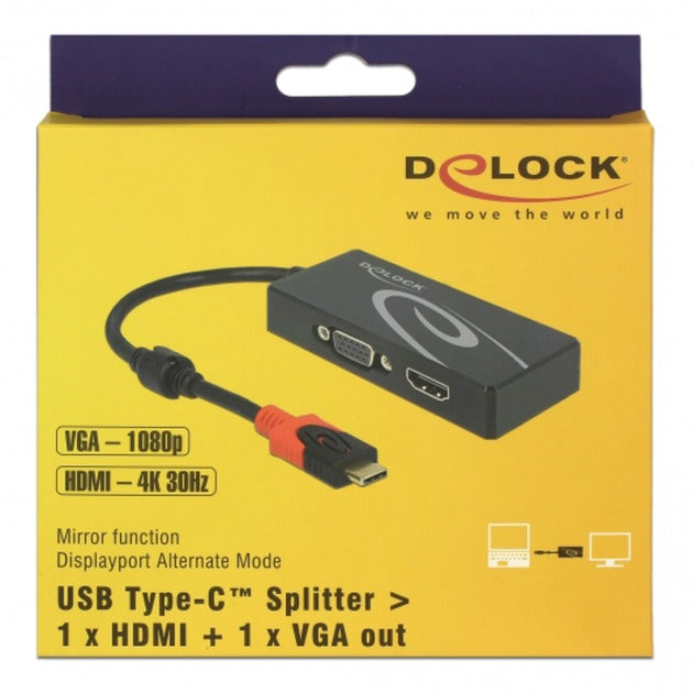DeLOCK USB-C > HDMI VGA