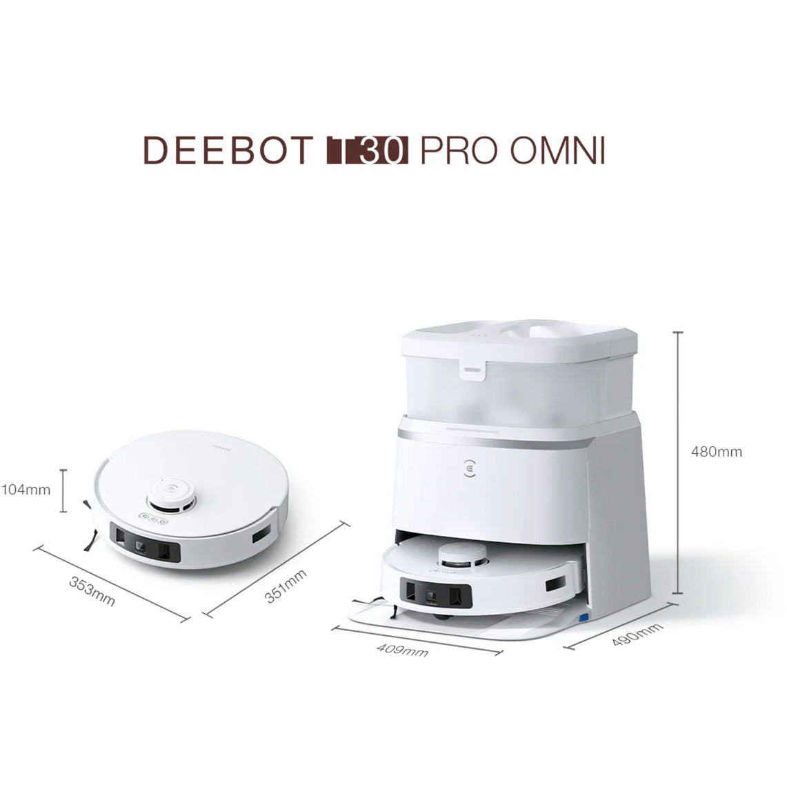 Ecovacs Deebot T30 Pro Omni