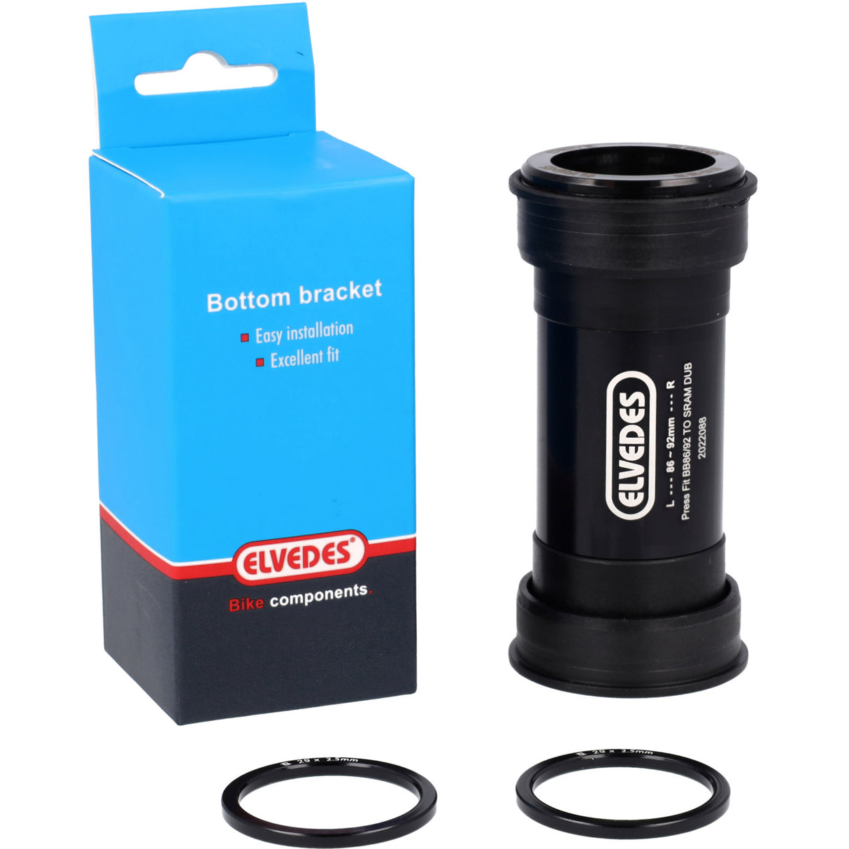 Elvedes Bracket Bottom Sram DUB Solo PF BB86 92 41MM