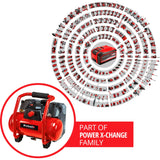 Einhell Compressor TE-AC 36 6 8 Li eller Set Solo