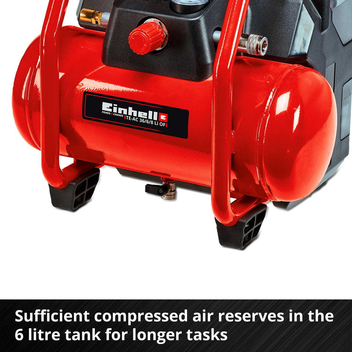 Einhell Compressor TE-AC 36 6 8 Li eller Set Solo
