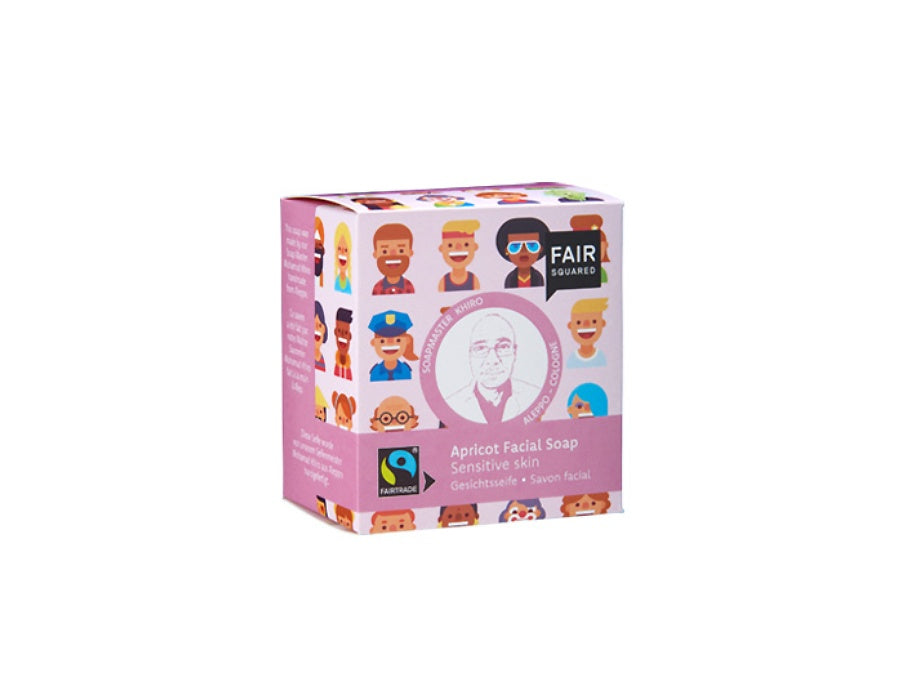 Fair Squared Facial Soap Abrico Sensitive 160 gram