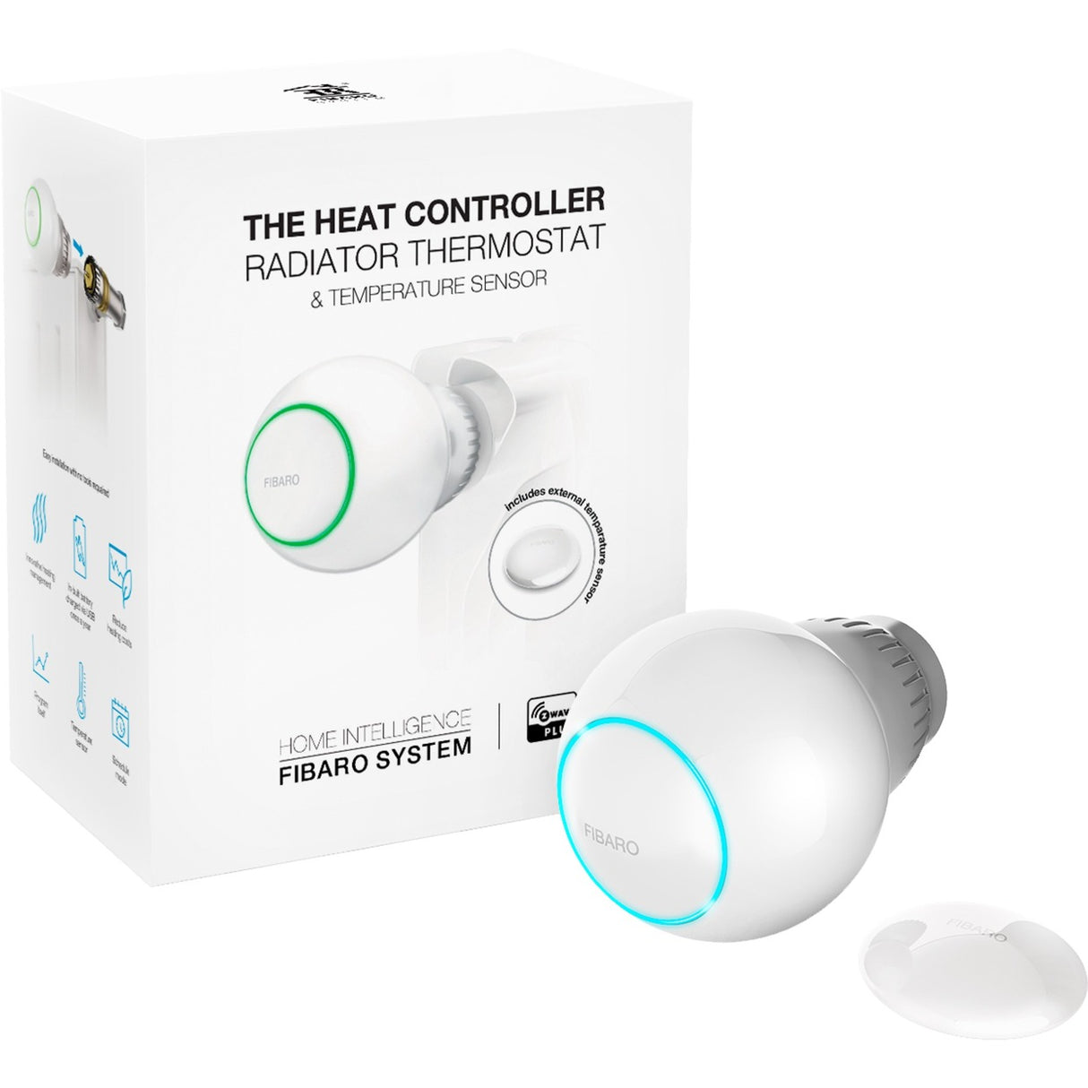 Fibaro -varmecontrollertemperatursensor