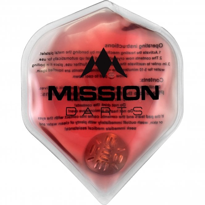 Mission Flux Luxury Ręcznie cieplejszy czerwony