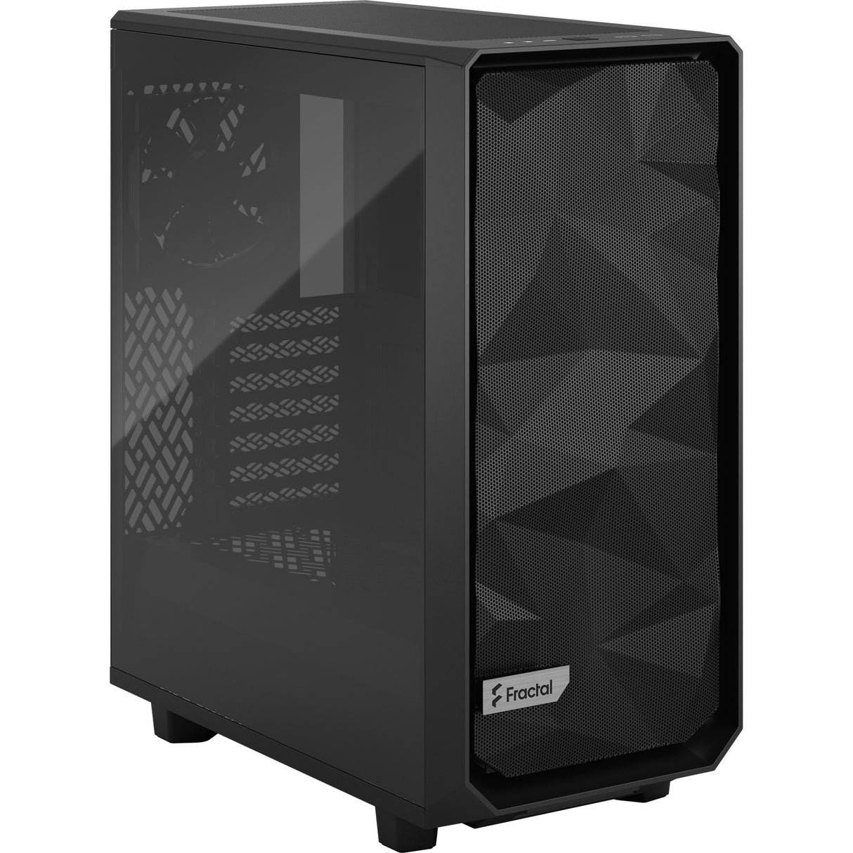 Fraktal design meshify 2 kompakt lys tempereret glas