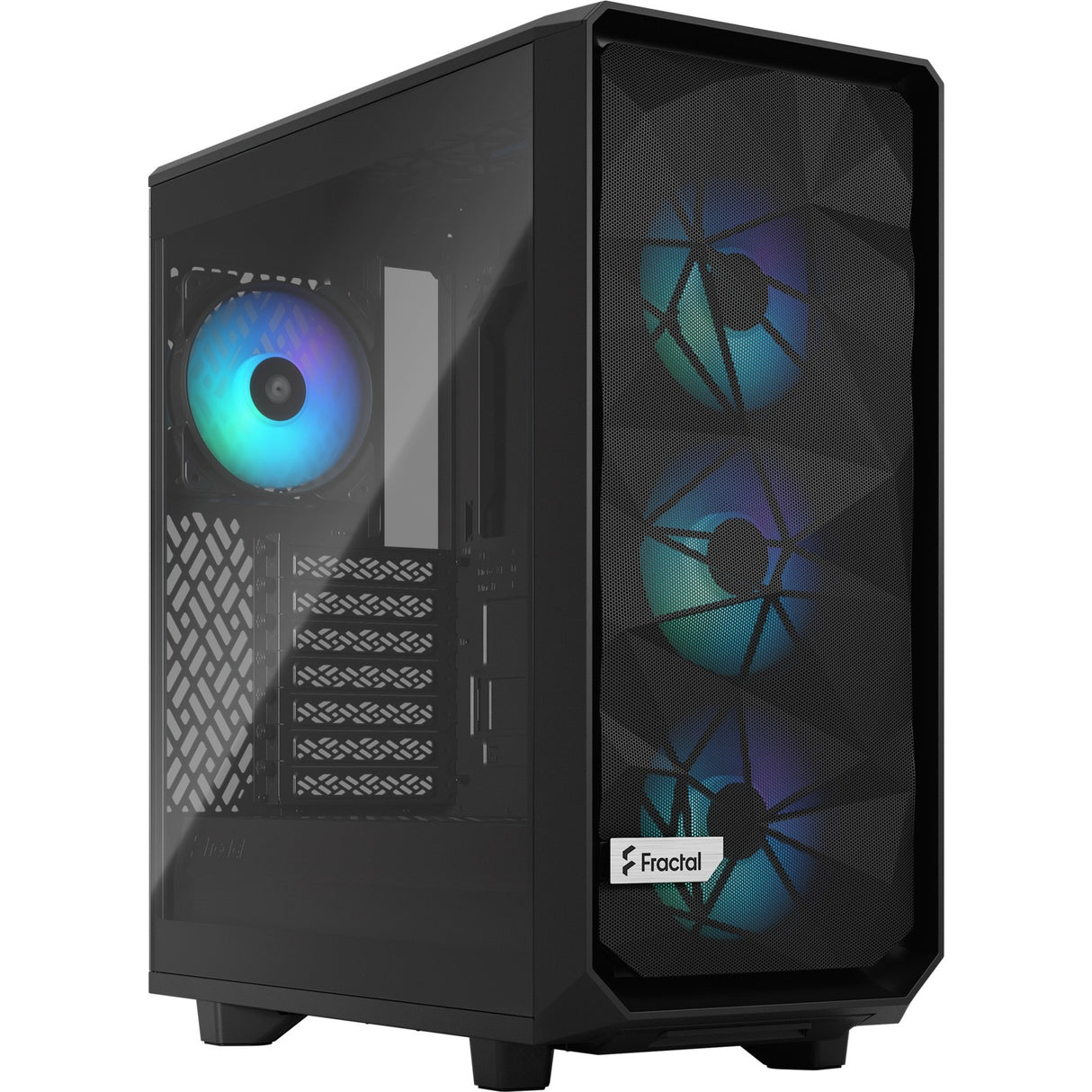 Design frattale Meshify 2 Compact Lite RGB Nero TG tinta