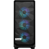 Design frattale Meshify 2 Compact Lite RGB Nero TG tinta
