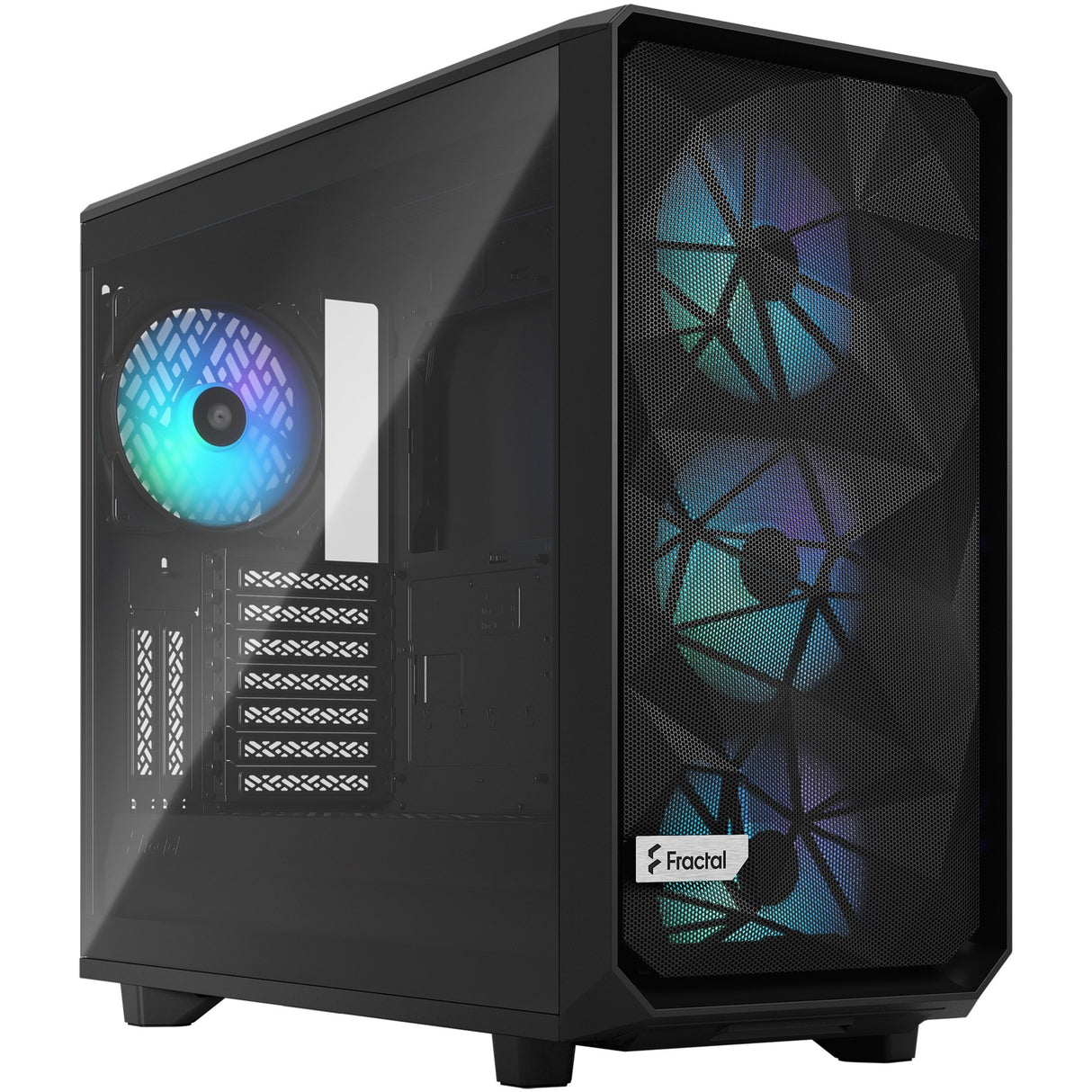 Fraktal design fraktal design meshify 2 rgb svart tg lysfarge