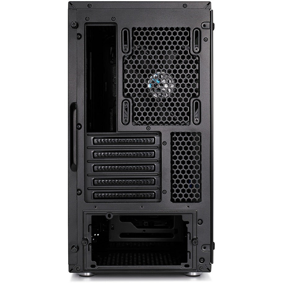 Fraktales Design meshify c Mini dunkelem Temperaturglas