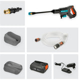 Gardena AquaClean 24 18 V P4A ready-made set