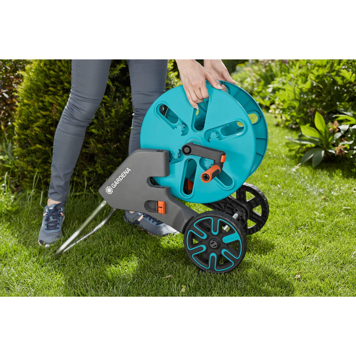 Gardena Snake Wagen Aquaroll M Easy Set