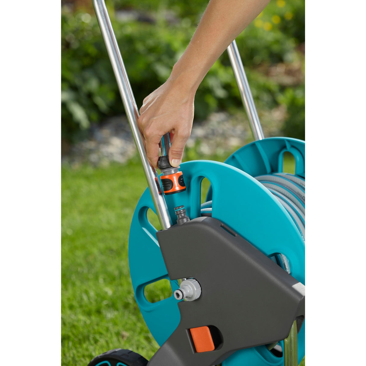Gardena Snake Wagen Aquaroll M Easy Set
