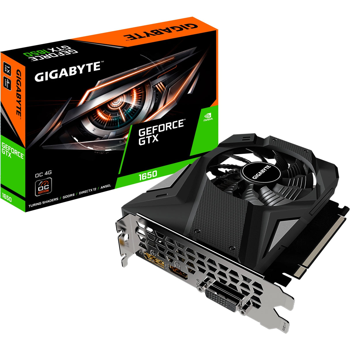 Gigabyte Gigabyte Geforce GTX 1650 D6 OC 4G