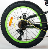 Bicycle per bambini a gradiente Vlatare - Boys - 20 pollici - Verde giallo nero - 6 velocità - Collezione Prime