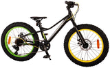 Bicycle per bambini a gradiente Vlatare - Boys - 20 pollici - Verde giallo nero - 6 velocità - Collezione Prime