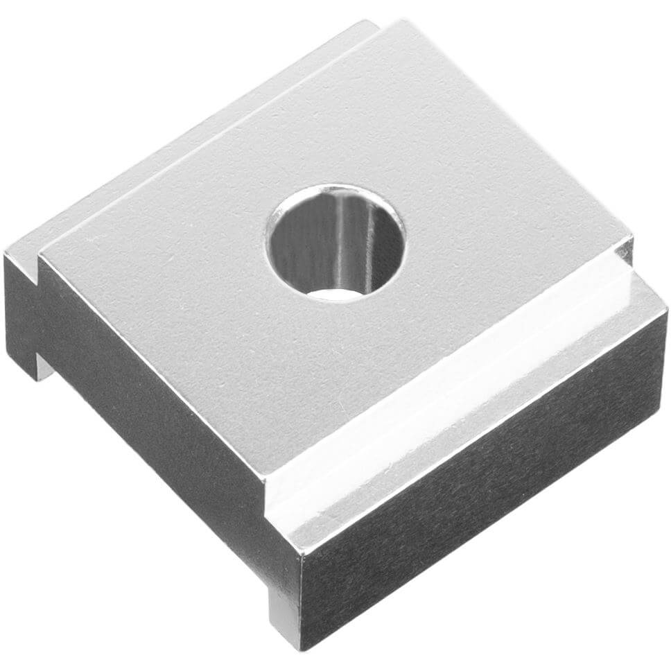 Piastra di estensione Ergotec per lo standard medio +bullone d'argento