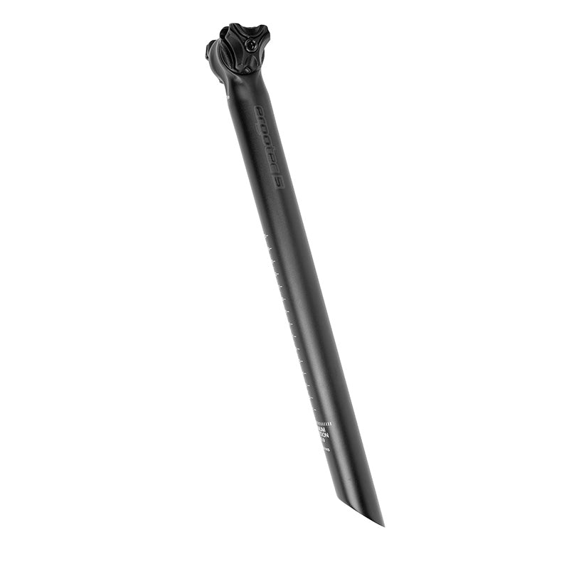 Ergotec zadelpen viper 10° 31.6 x 400 zwart mat