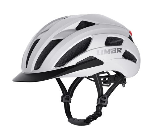 Limar Helm Torino L 57-61 Matt White con LED