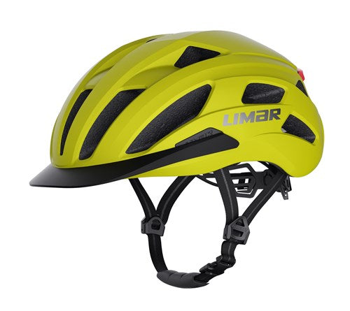 Helm Limar Torino M 53-57 MAT Jaune avec LED