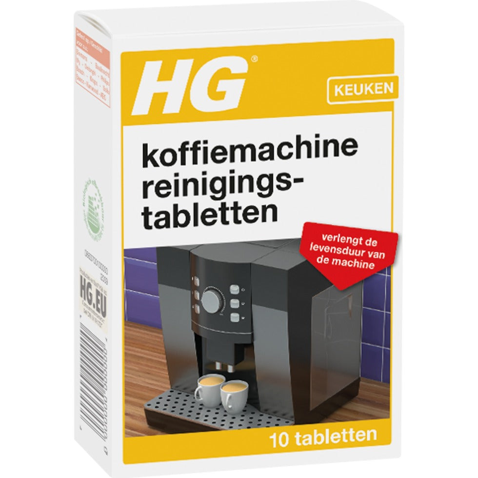 HG kávovarné stroj na čištění tablet