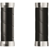 Brookove ročaje vitke usnjene ročaje 100 mm črne