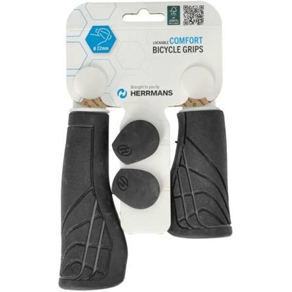 Herrmans håndterer linje DD36 ø22mm 125 90mm sort