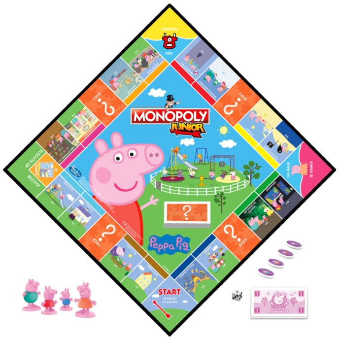 Hasbro monopoly mlajši peppa prašič