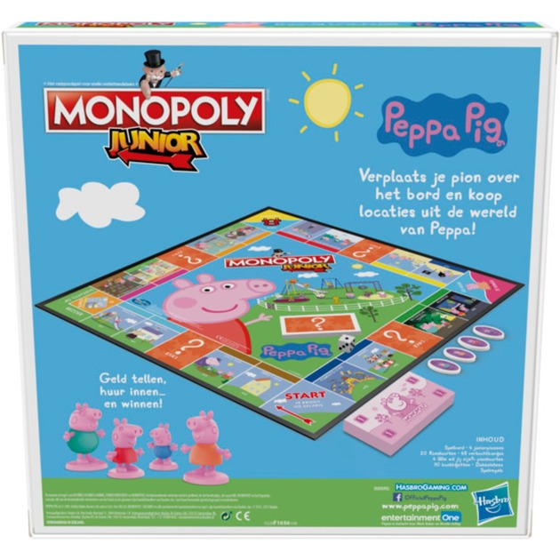 Hasbro monopoly mlajši peppa prašič