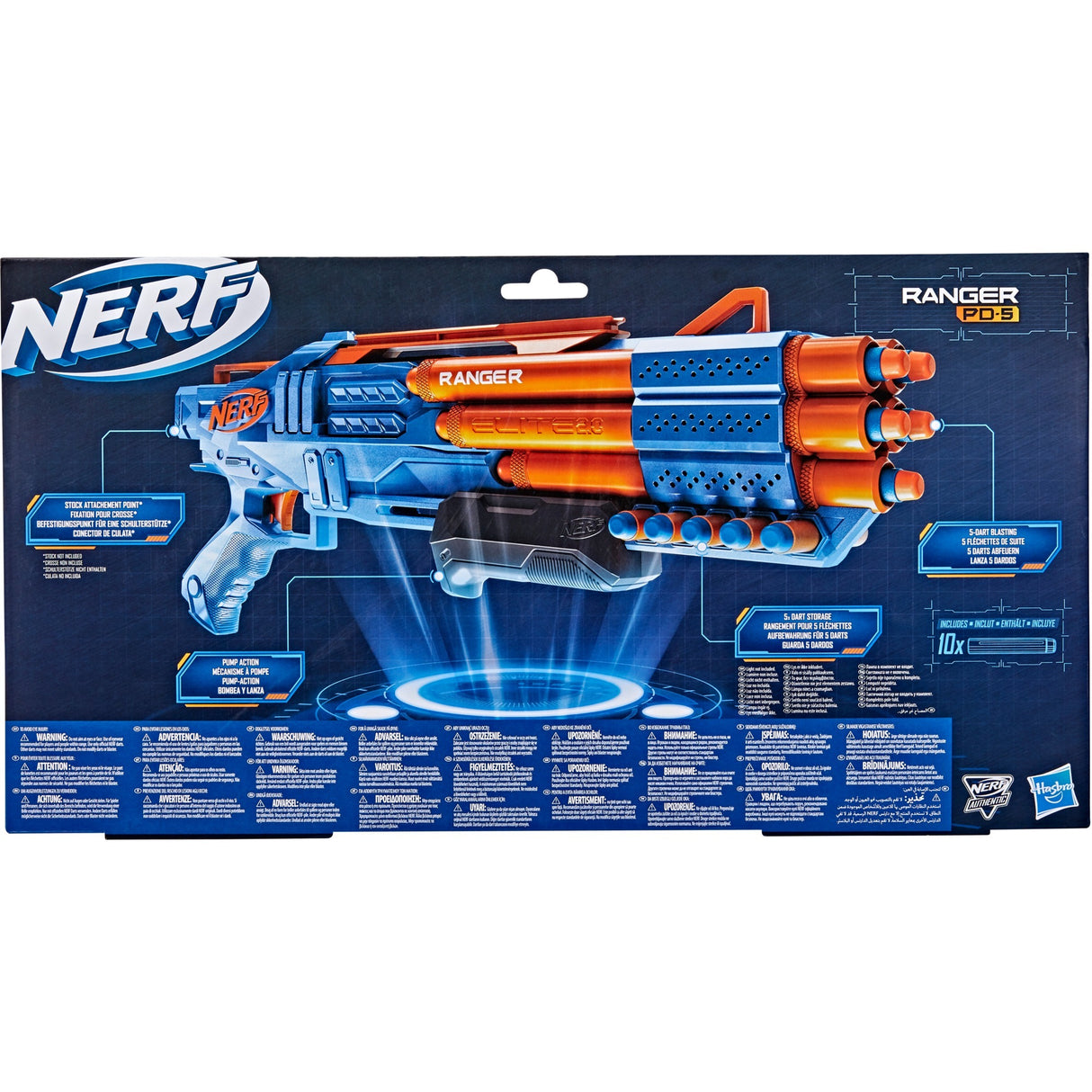 Hasbro Nerf 2.0 Ranger PD 5 Blaster