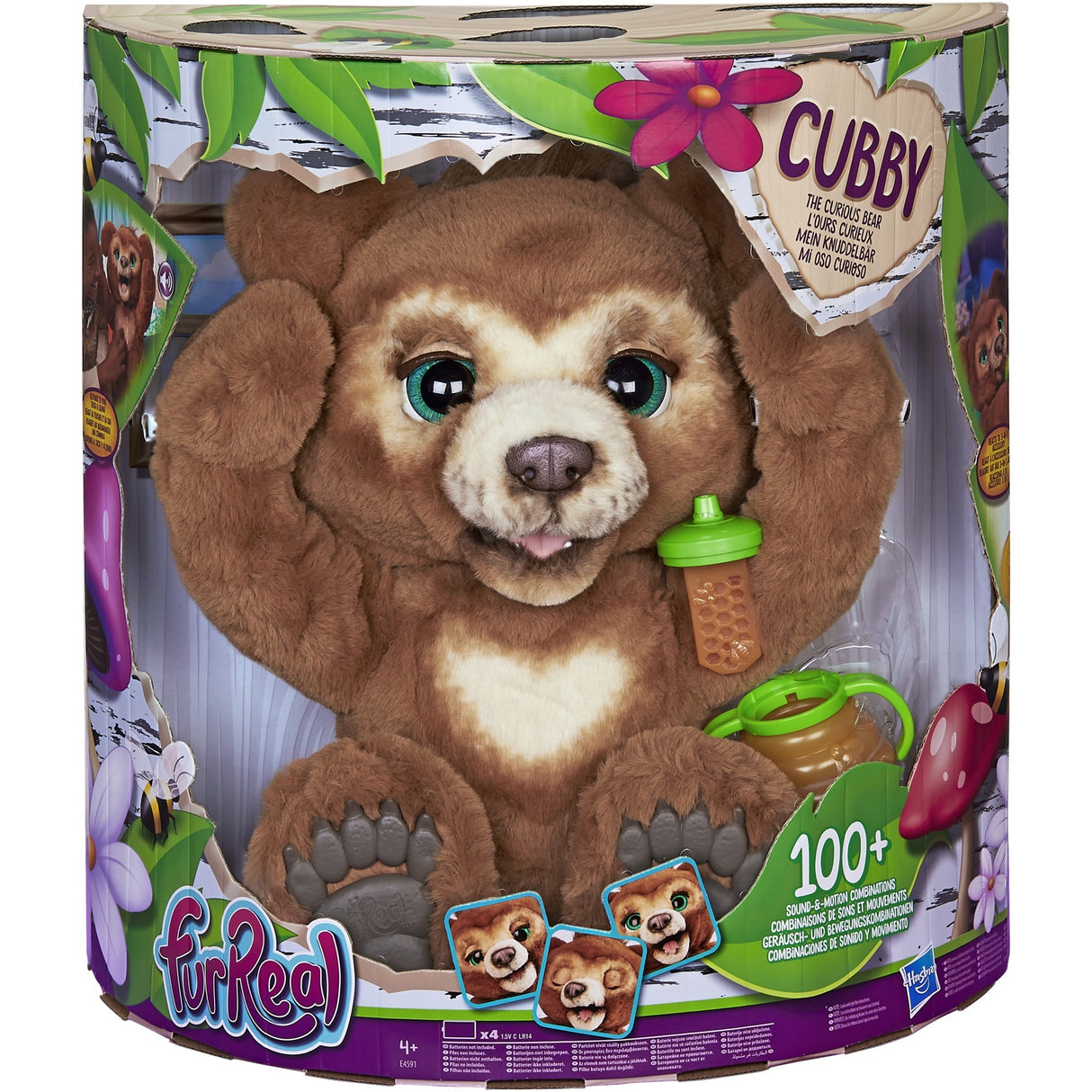 Hasbro Furreal Cuby de Beer Interaktivní objetí
