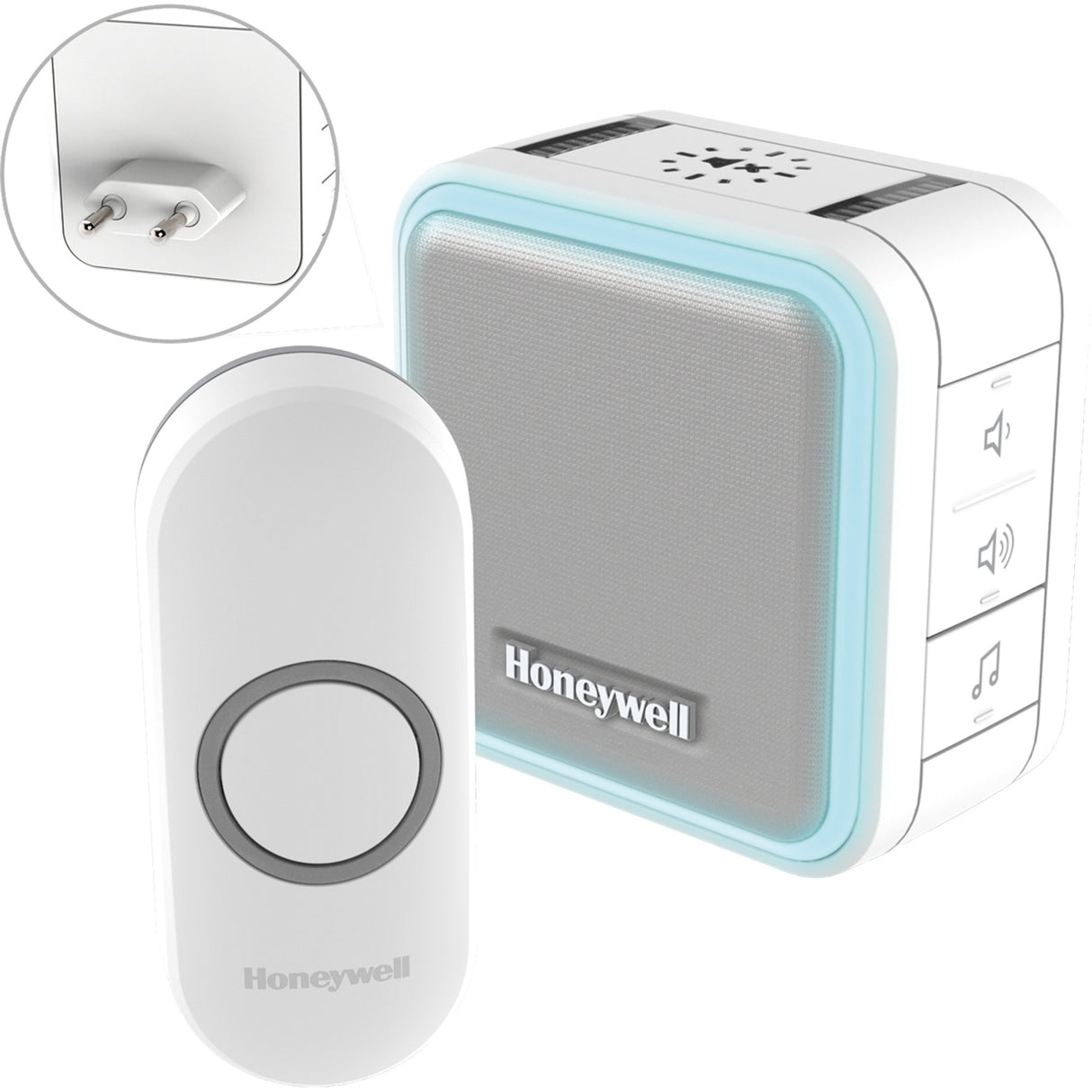 Honeywell DC515NP2 wireless, plug-in doorbell