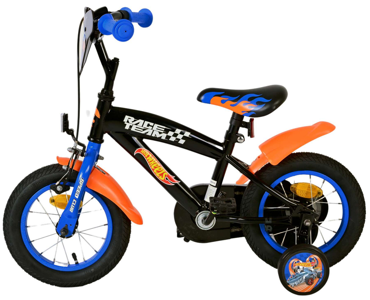 Heiße Räder 12 Fahrrad Schwarz Orange Blau 31256