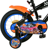 Heiße Räder Kinderbike Jungen 14 Zoll schwarz zwei Handbremsen